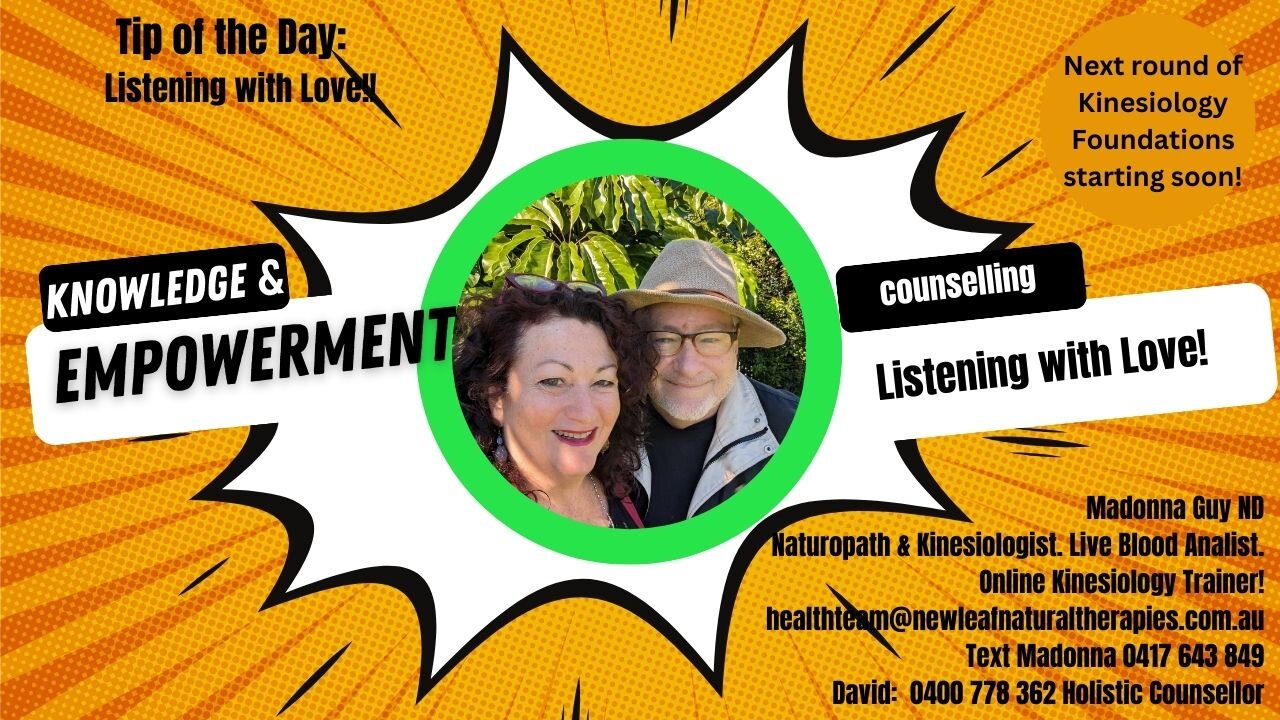 Tip of the Day: Listening with Love & Empathy for better Relationships
