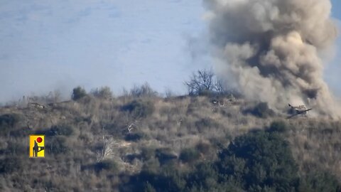 ATGM strike on israeli positions