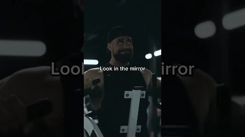 look in the mirror #bodybuilding #aesthetics