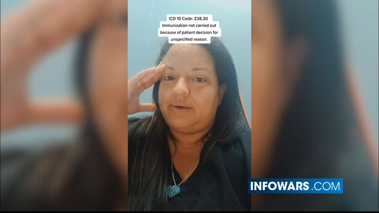 Warning! Whistleblower Nurse Reveals Medical Tracking Code To Be Used To Hunt Anti-Vaxxers.
