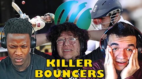 AMERICANS & BRITISH Athletes React to Cricket Bouncers on FACE