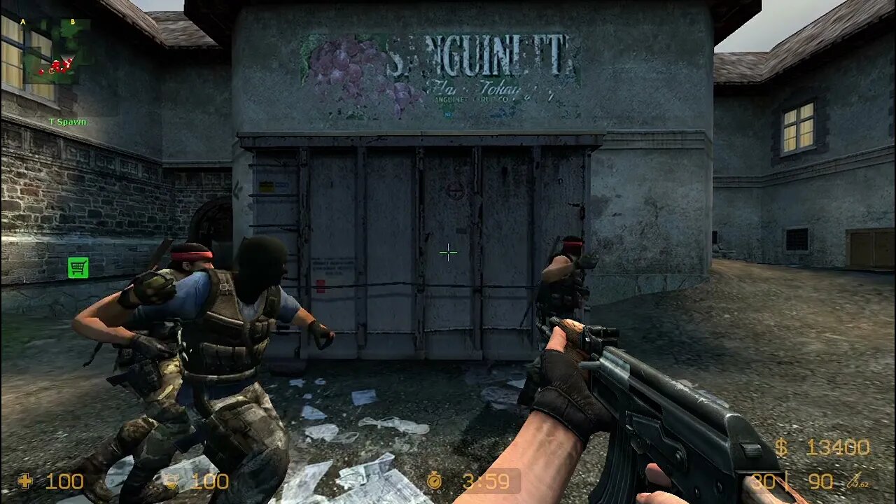 Counter Strike Source Tides Bots #8 Only Assault Rifles