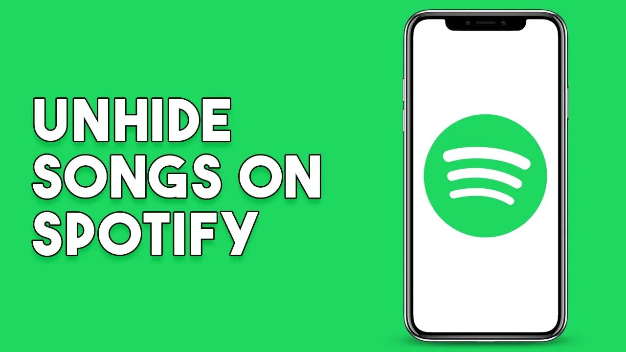 How To Unhide Songs On Spotify (2023)