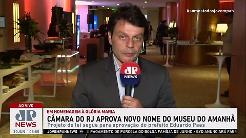 Câmara do Rio aprova mudança de nome do Museu do Amanhã para homenagear Glória Maria