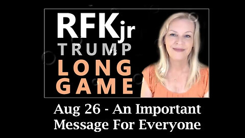 RFKjr + Trump Aug 26 - An Important Message For Everyone | AmazingPolly