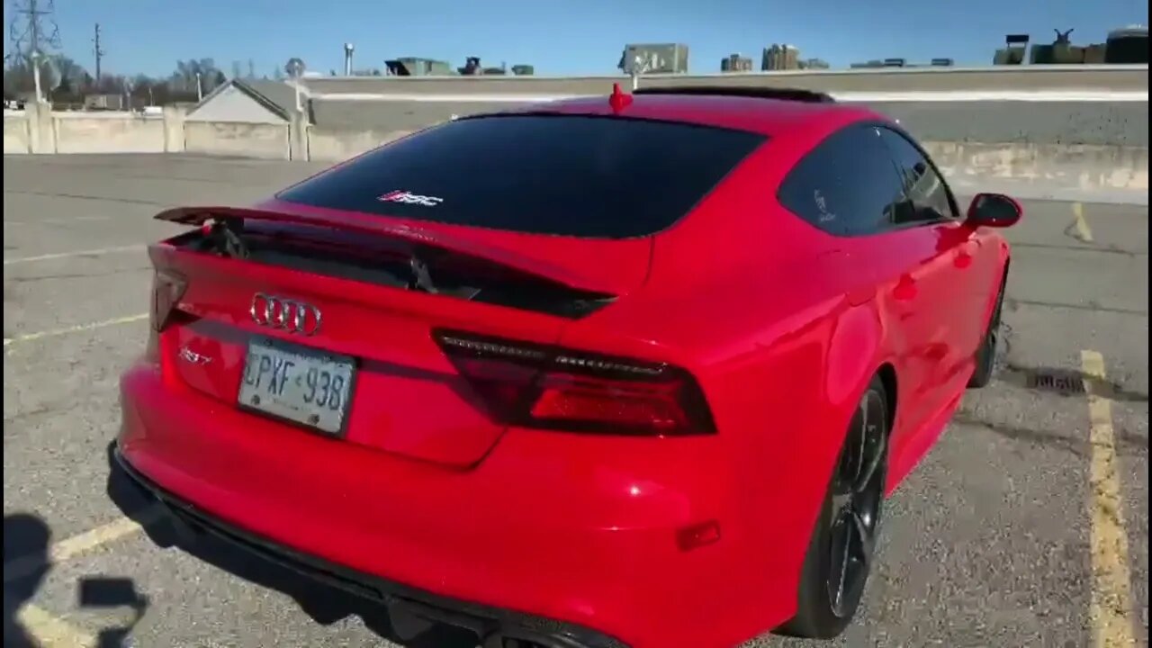 Audi A7 Pops