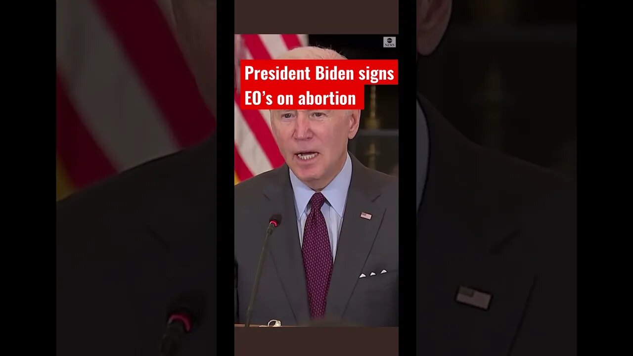 President Biden “We Will Not Let Republicans Pass Extremist Laws”￼ on Abortion #shorts #biden