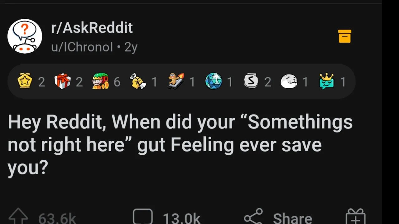 Reddit, when did “something doesn't feel right here” gut save you??
