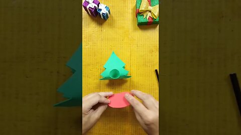 DIY - How to Make Candy christmas tree #shorts