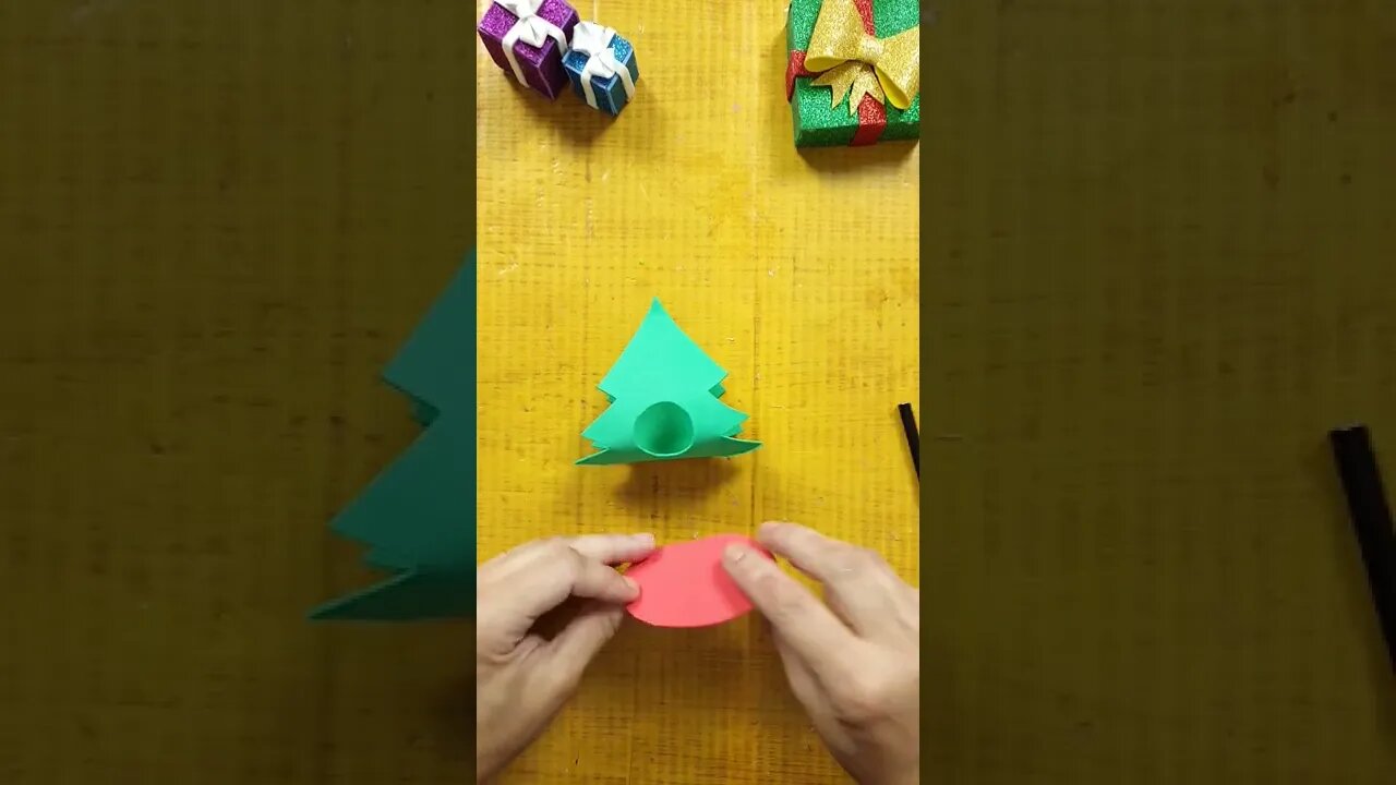 DIY - How to Make Candy christmas tree #shorts