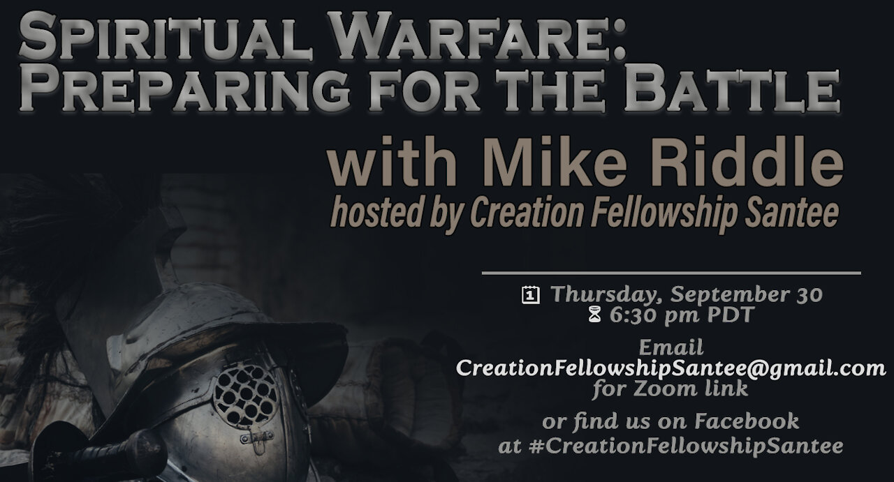 Mike Riddle Spiritual Warfare