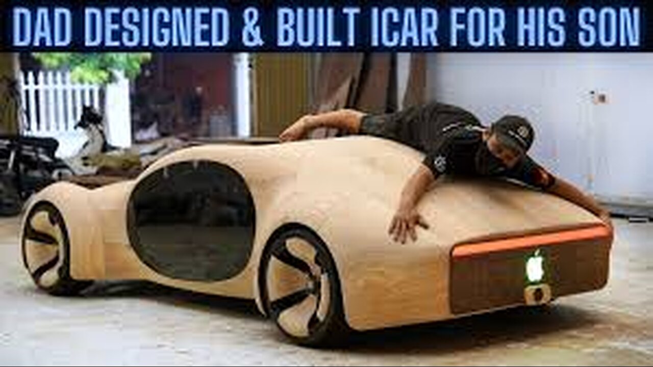 Dad Designed And Built iCar For His Son