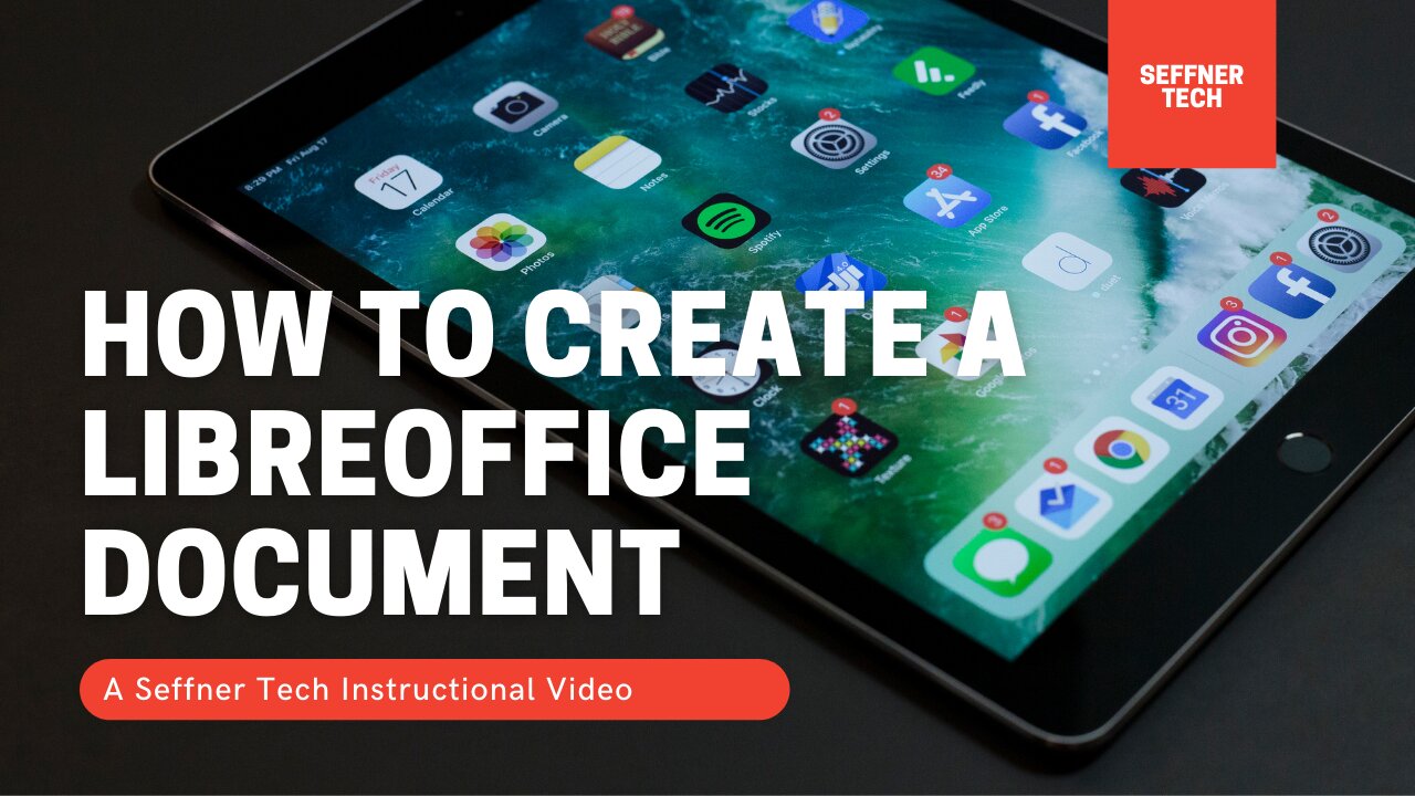 How to Create an OfficeLibre Document for Beginners