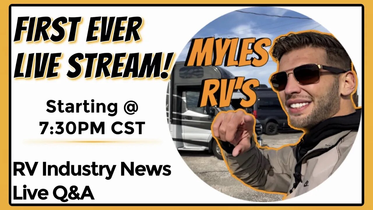 December RV Industry Talk + Live Q&A with Myles RV's