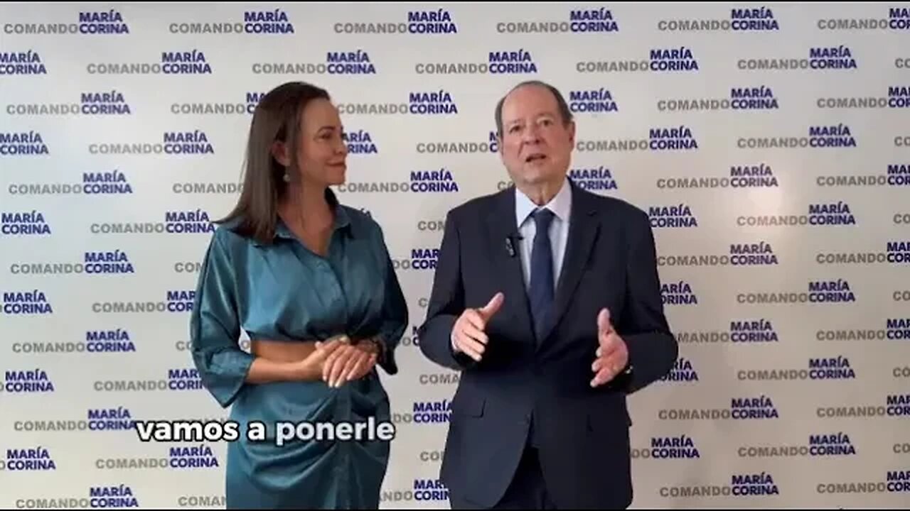 OSWALDO ÁLVAREZ PAZ APOYA A MARÍA CORINA MACHADO