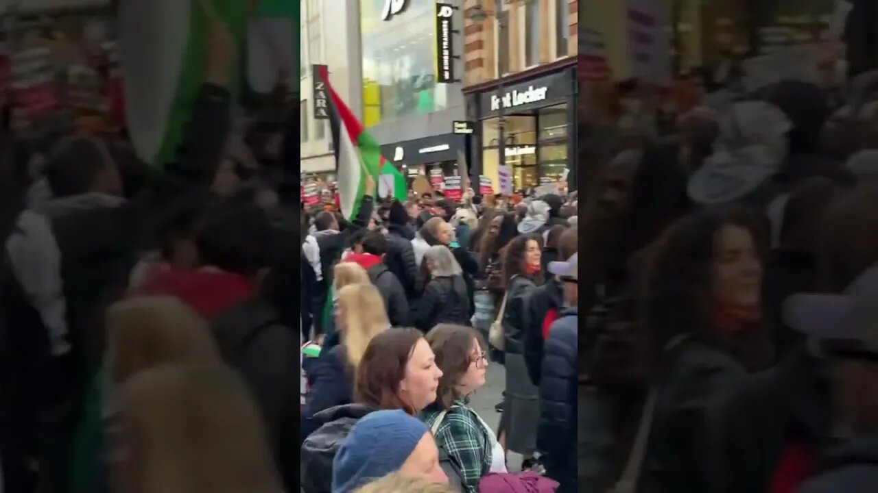 Leeds Pro-Palestinian protest (Nov 11th 2023) #leeds #protest