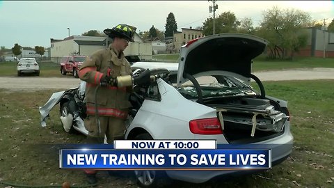 Firefighters search for ways to save victims in new Jaws of Life-resilient cars