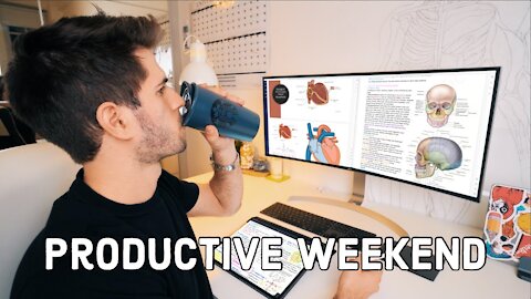 A Typical Weekend in Medical School VLOG | KharmaMedic