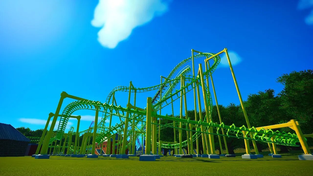 Riddler Revenge Recreation (Six Flags New England)