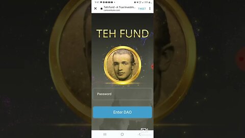 Teh Fund is the DAO of the future 🔮
