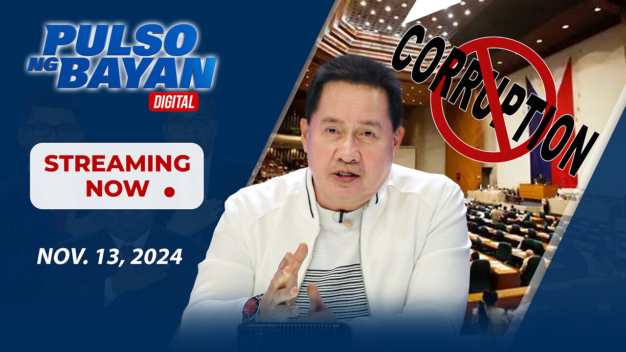 LIVE | Pulso ng Bayan with Admar Vilando at Jade Calabroso | Nov. 13, 2024