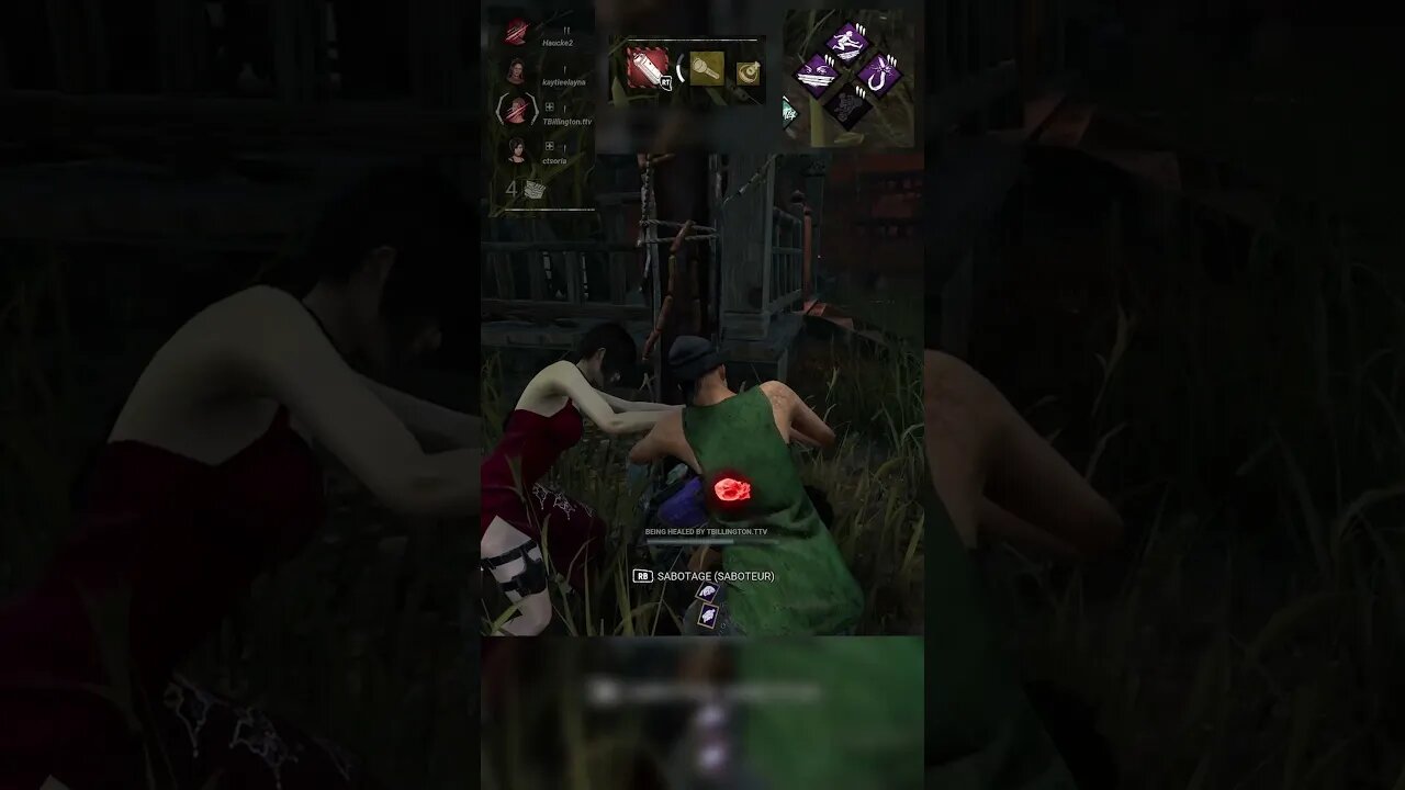 Sheva + Ada vs Wesker #dbd #deadbydaylight #deadbydaylightsurvivors #dbdmoments #deadbydaylightmomen