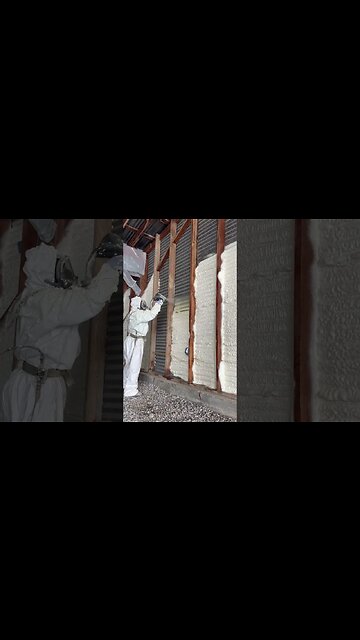 Spray Foam Insulation Is Mesmerizing