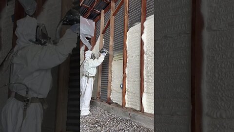 Spray Foam Insulation Is Mesmerizing