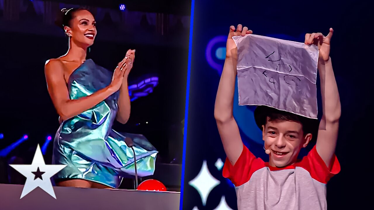 Tiny Magician Cillian O'Connor Impresses With Real Magic! | BGT Semi-Finals
