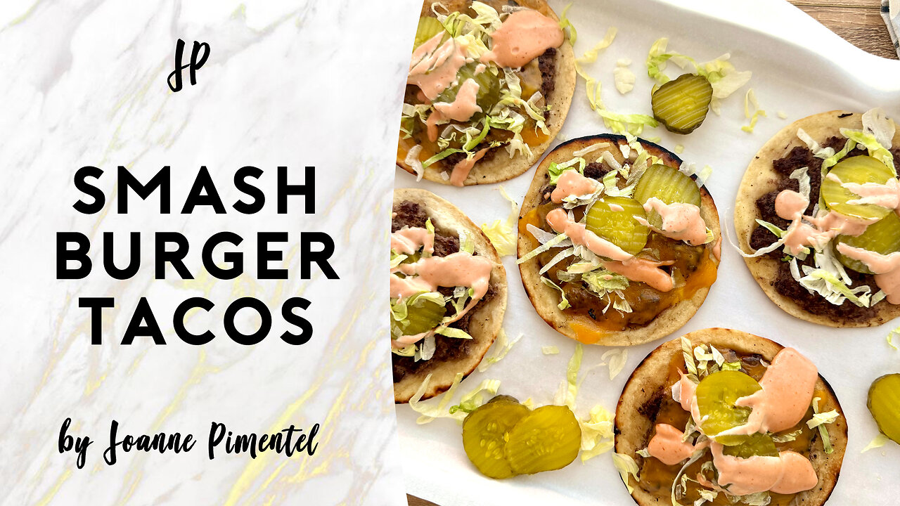 SMASH BURGER TACOS | My Kids Loved This!