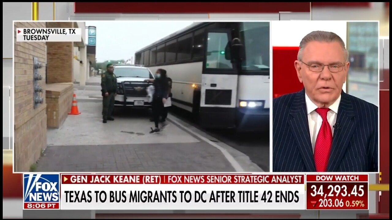 Gen Keane: It's Only A Matter Of Time When Terrorists Take Advantage Of Biden's Open Border
