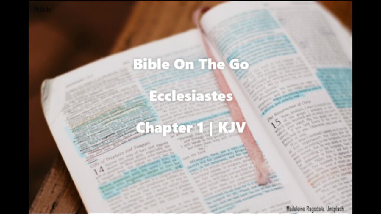 Ecclesiastes 1 | KJV