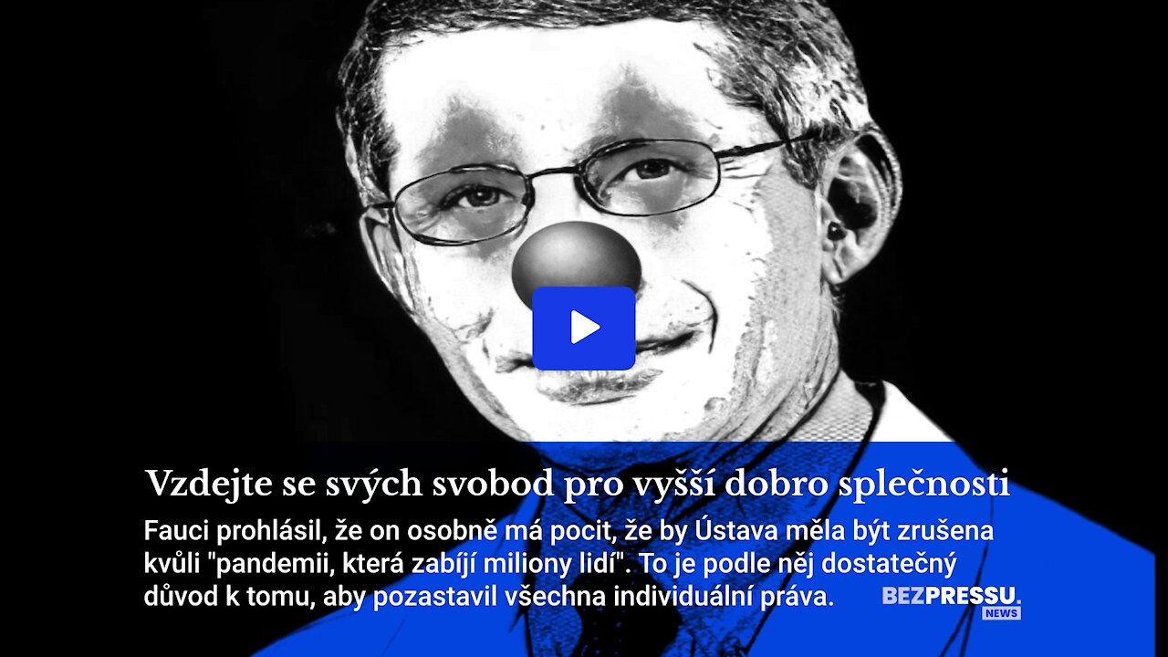 Vzdejte se svých svobod pro vyšší dobro společnosti