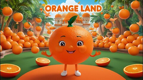 Orange Land Rhyme For Kids | Nursery Rhyme