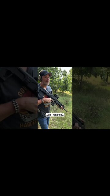 Shooting new IWI Carmel rifle.