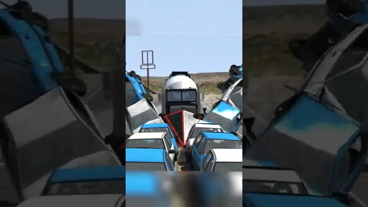 from the road / BeamNG DRIVE