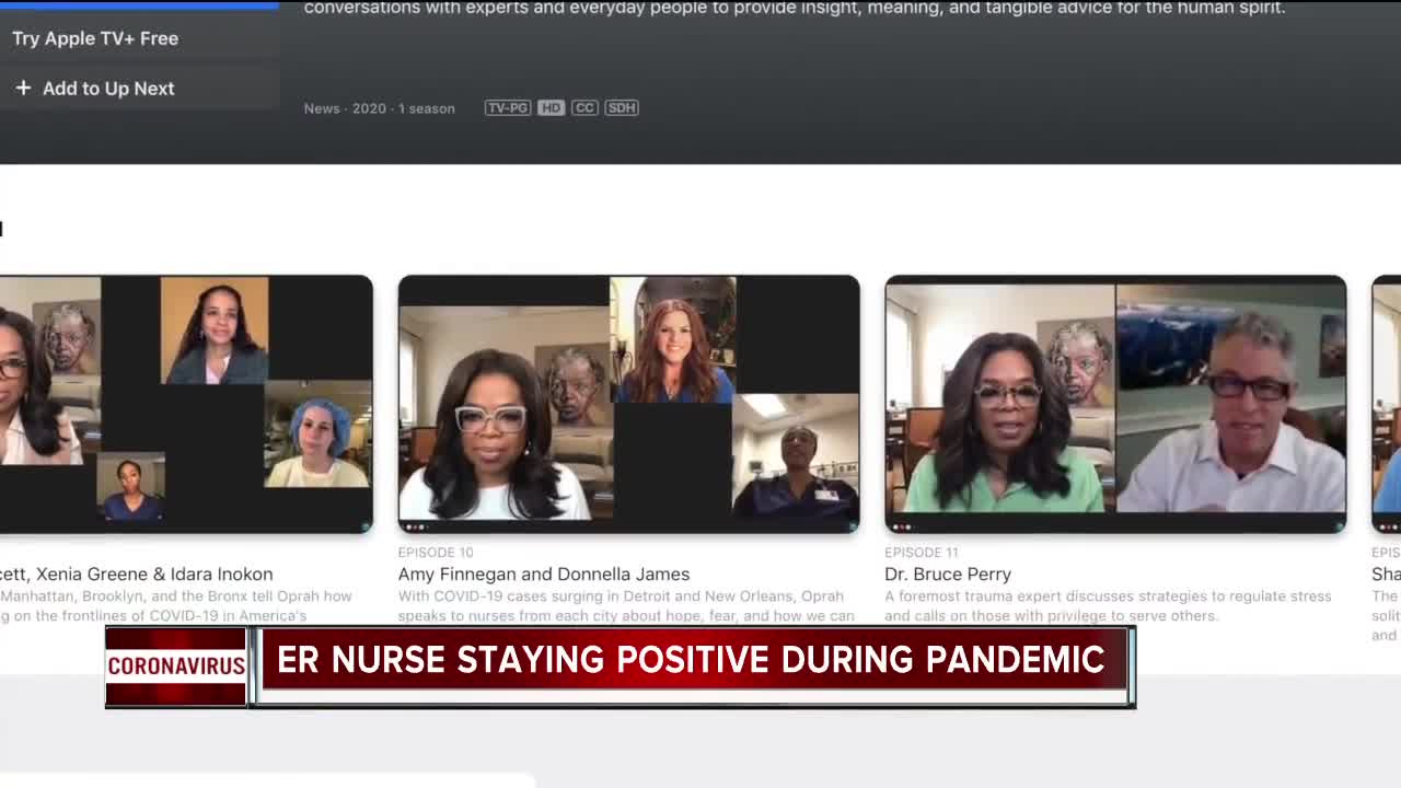 ER Nurse staying positive during pandemic