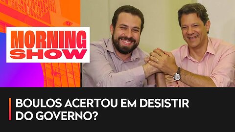 Haddad já projeta apoio a Boulos em 2024