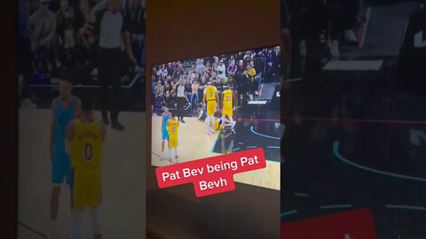 Pat Bev being Pat Bev #shorts