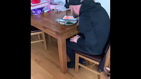 Wife put Husband on a healthy diet