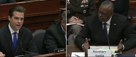 Gaetz SHREDS Defense Secretary for ‘Destroying Military’ with ‘WOKEISM