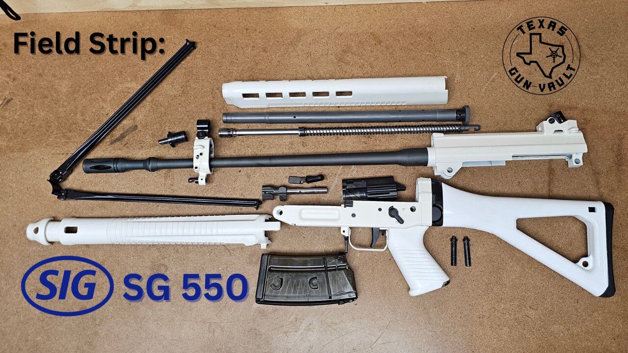 Field Strip: Sig Sauer SG 550 Rifle