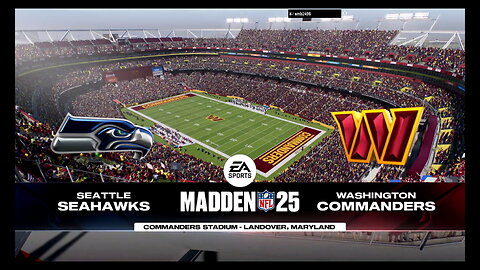 Madden 25 🏈 - H2H Seahawks VS Commanders FUNNY with Comments