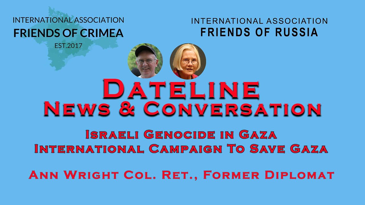 Ann Wright - Genocide in Gaza, Freedom Flotillas, & The International Campaign to Save Gaza