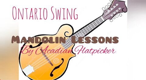 Mandolin Lesson - Ontario Swing
