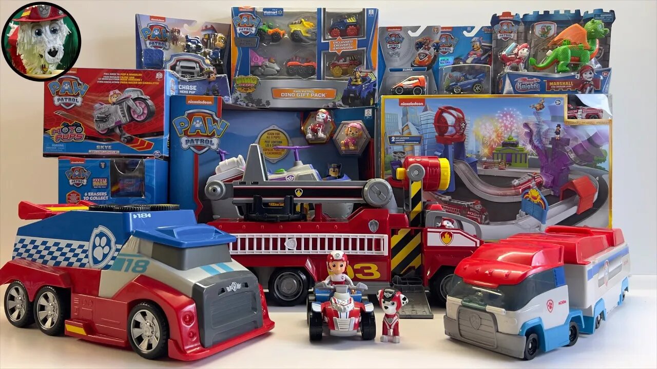 Paw Patrol Collection Unboxing Review | Moto pups | Ultimate rescue helicopter |Zuma|