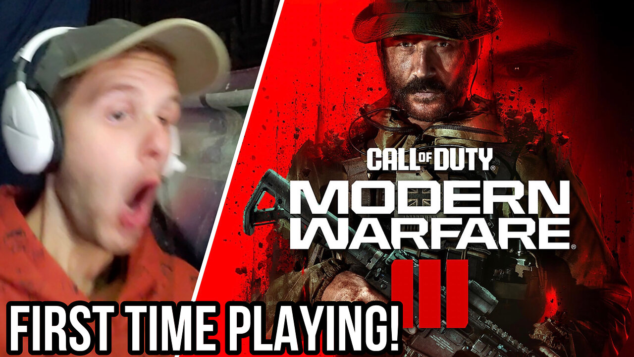 MY FIRST TIME PLAYING COD: MW3 BETA!!