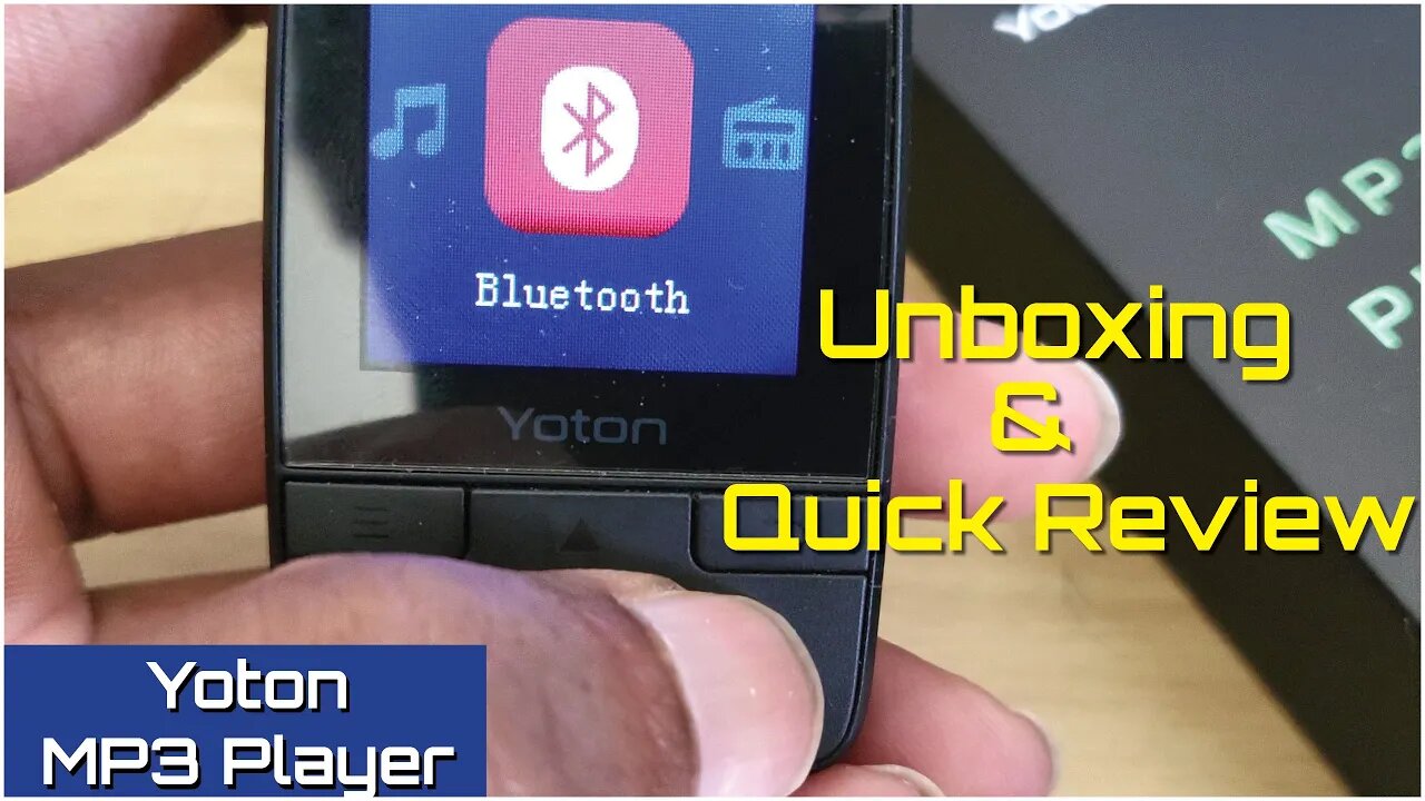 🎧 Yoton MP3 Player with Bluetooth (64GB): Unboxing and Quick Review - Is this Best MP3 Player?