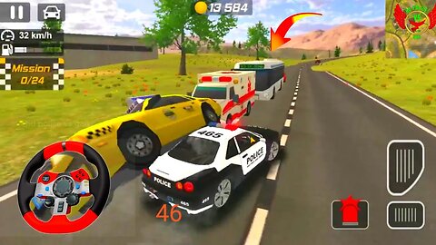 HD police vs gari game #846 police Gameplay Best Car Games Drift Gari Driving 2023 Android