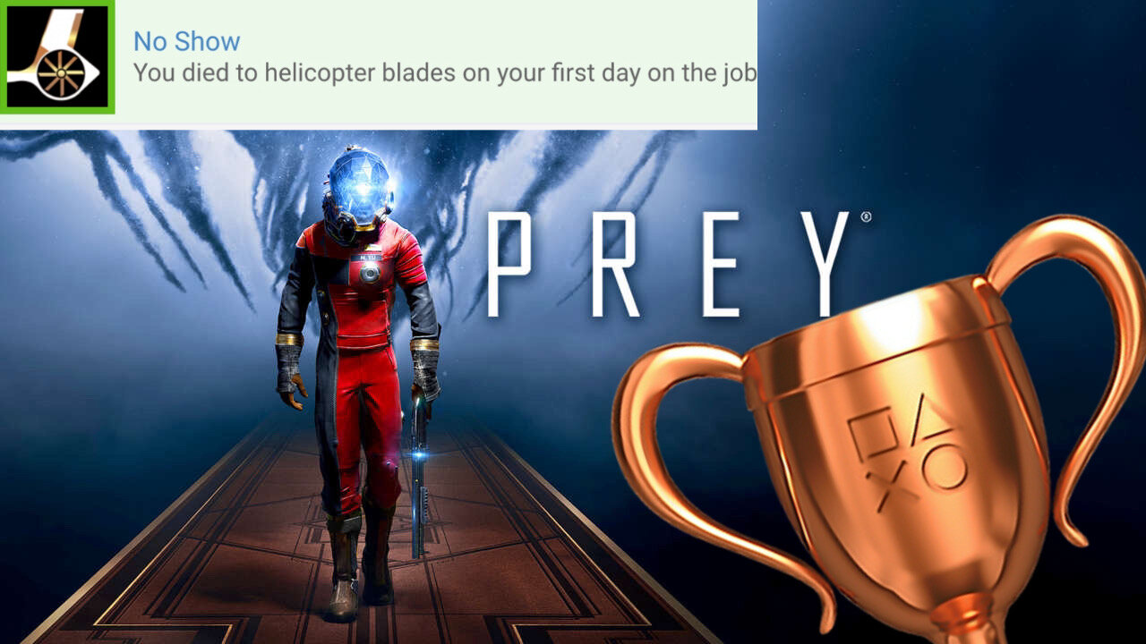 Prey - "No Show" Bronze Trophy